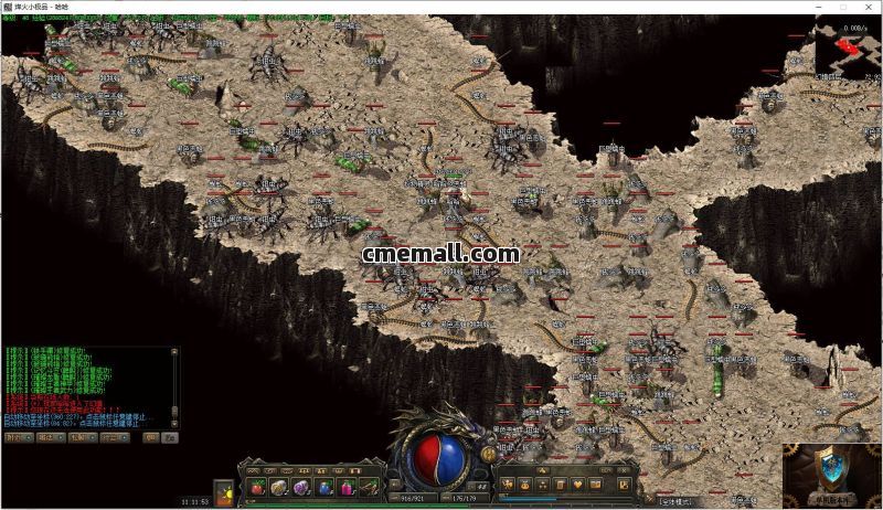 《176烽火小极品》第471期+三职业+屠龙归来金币复古+V8引擎+带假人+玛法寺庙