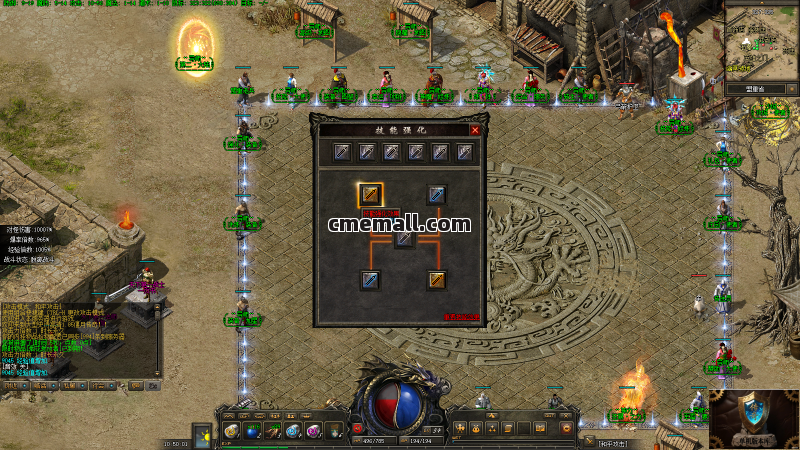 《176偃月传奇》第413期+三职业+特色复古+V8引擎+带光柱