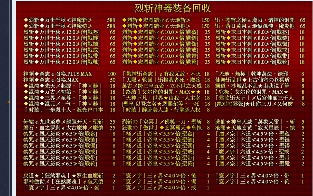 [gom引擎]烈斩神器打金单职业版