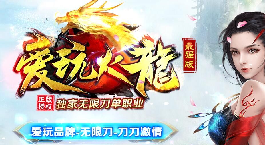 [gom引擎]爱玩火龙无限刀单职业最强版