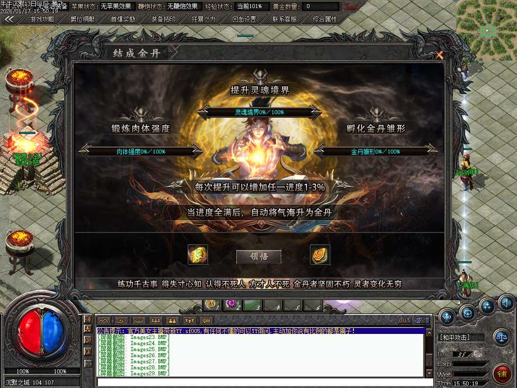 牛牛沉默单职业-四大陆